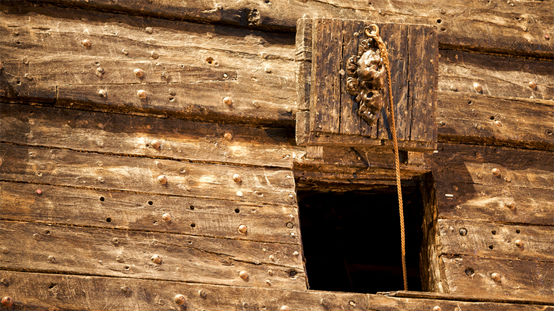 Vasa Ship´s detail. Stockholm, Sweden.