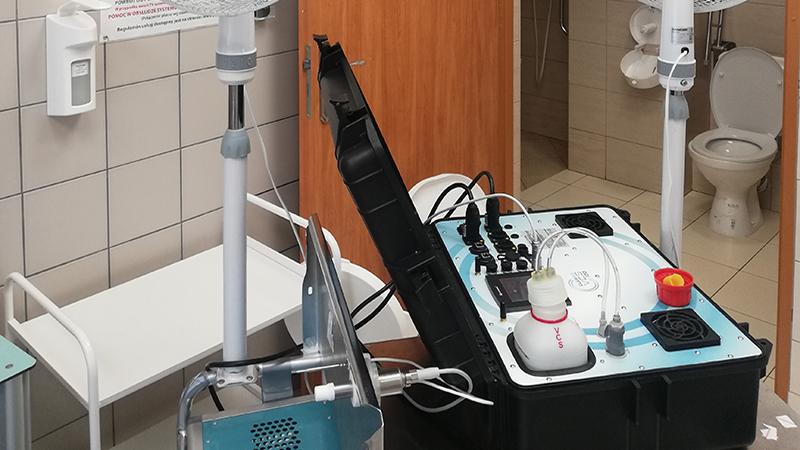 VHP sensor probe hospital biodecontamination