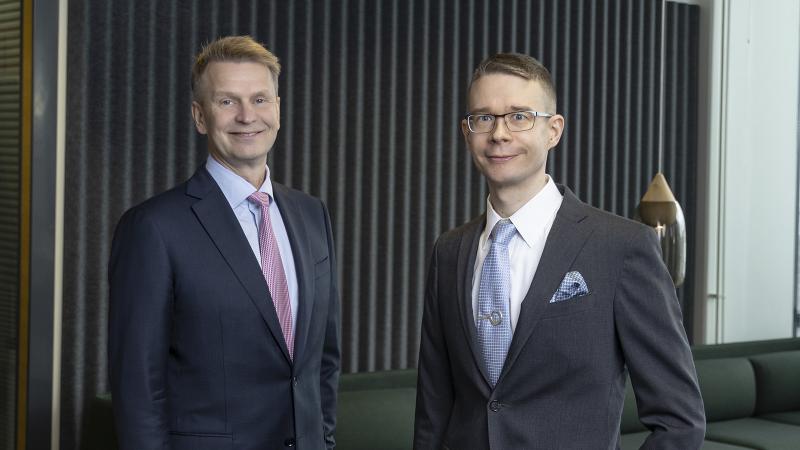 President and CEO Kai Öistämö & Chair of the Board of Directors Ville Voipio