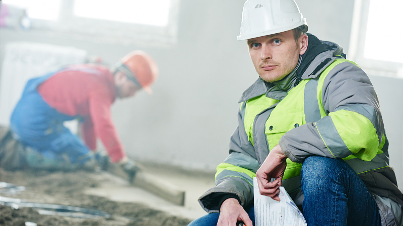 Concrete Inspector Indoors
