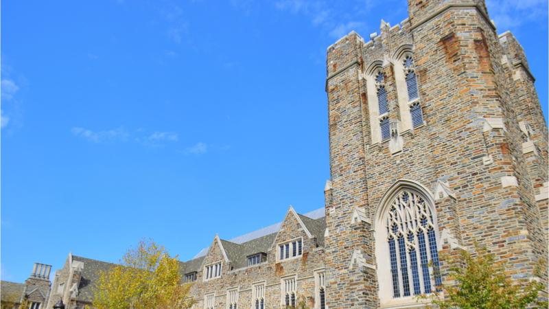 Duke University Building in North Carolina