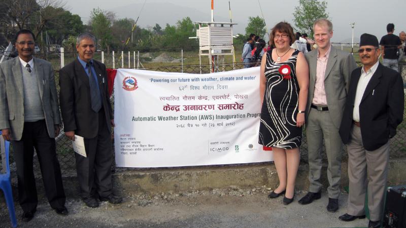 An inaugural session of the weather station was arranged in Pokhara on World Meteorological Day on 22nd March in 2012