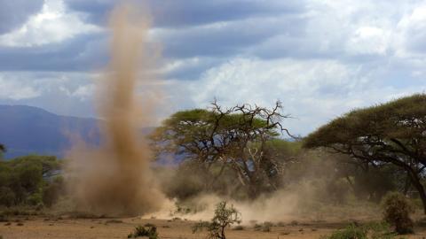 Sandstorm in Kenya