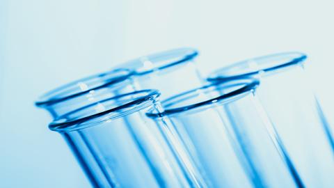 Laboratory test tubes