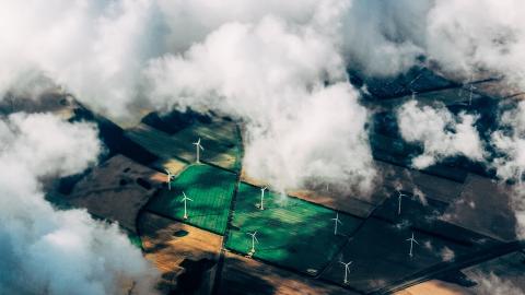 Renewable Energy - Clouds and Turbines