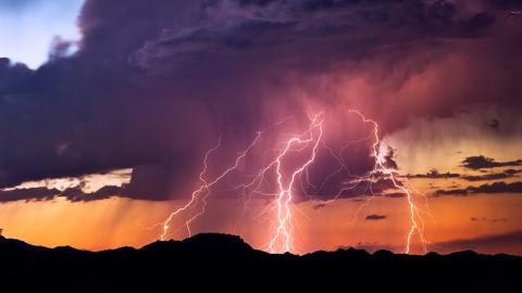 Lightning Interactive Map