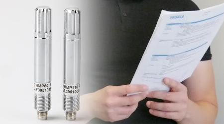 HMP110 and the calibration certificate