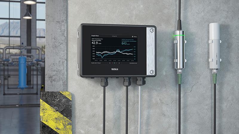 Indigo500 and dual probes in industrial settingIndigo500 and dual probes in industrial setting