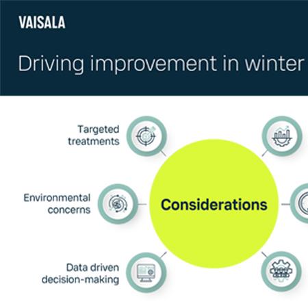 Driving improvement in winter maintenance