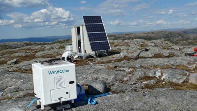 WindCube in terrain