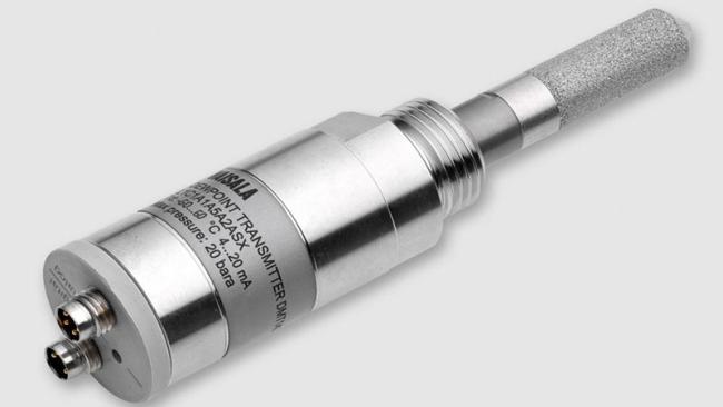 The Vaisala DRYCAP® Dewpoint Transmitter DMT143 is a miniature dew point measurement instrument 