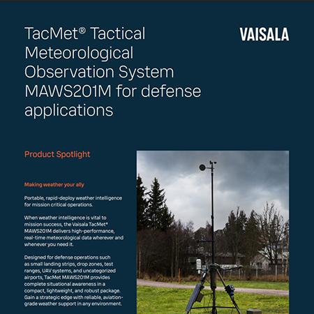 TacMet product spotlight cover.