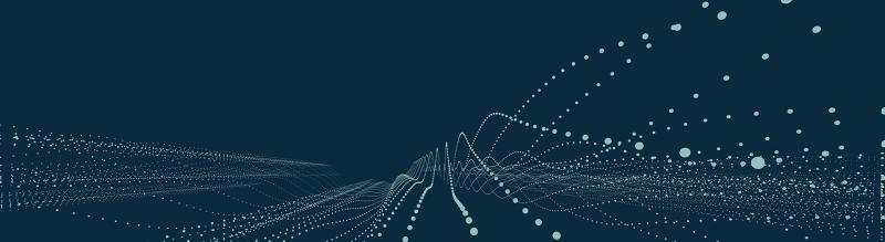 Graphic waves banner