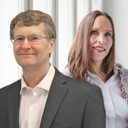 Keith Dunnavant from Munters and Anu Kätkä from Vaisala